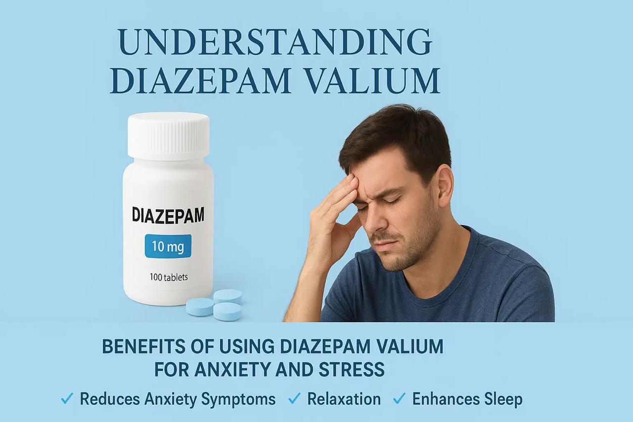 How Diazepam Valium Helps in Managing Anxiety and Stress