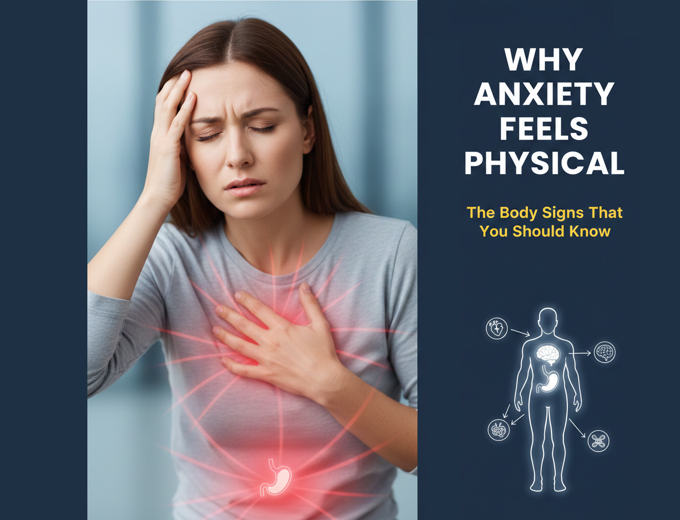 Why Anxiety Feels Physical - The Body Signs That You Should Know