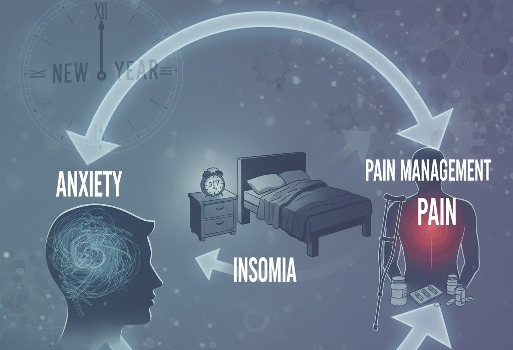 Anxiety, Insomnia, and Pain Management - A New Year Means Nothing If the Patterns Stay the Same