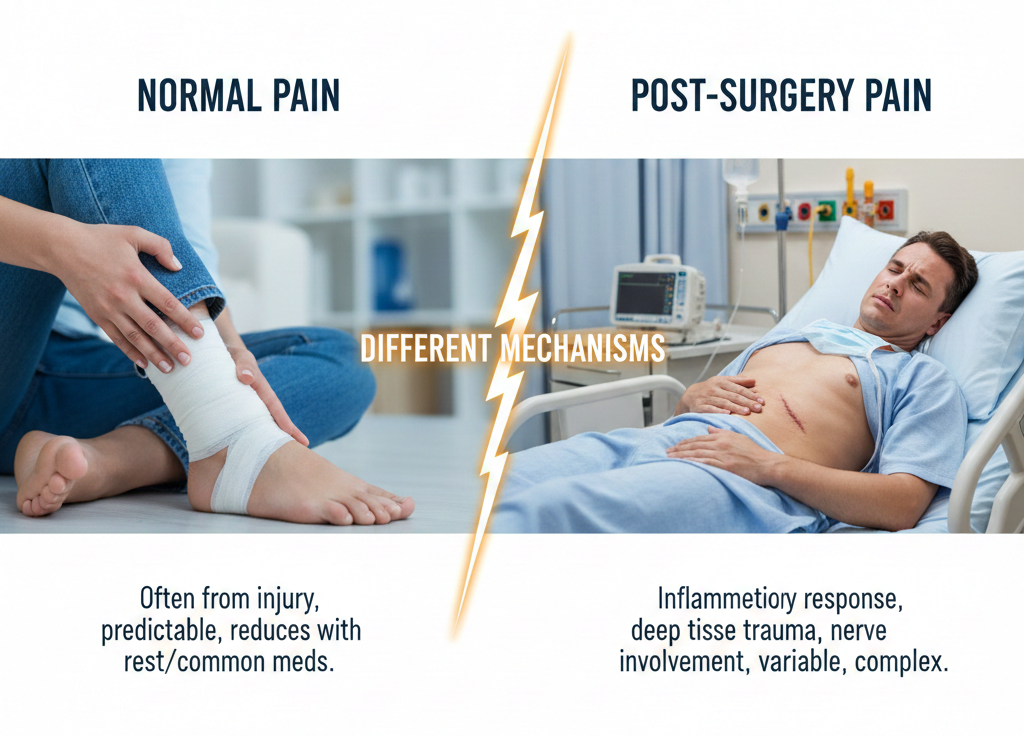 What Makes Post-Surgery Pain Different than Normal Pain